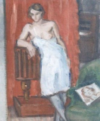 pictură - Pallady, Theodor; Studiu de femeie