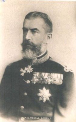 carte poștală ilustrată; Regele Carol I al României