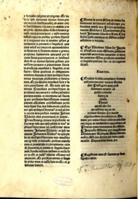 incunabul - Rolandinus de Passageriis, Rudulphinus; Secunda compilatio formarum instrumentorum
