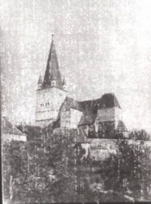 clișeu - Fischer, Emil; Biserica evanghelică din Cisnădie