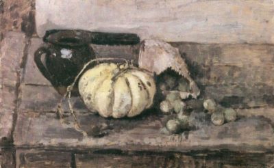 pictură - Delavrancea, Dona Niculina (Nuni Dona); Natură statică