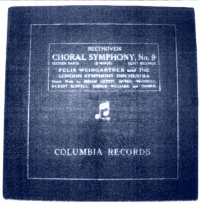 Columbia Graphophone Company Ltd.; disc muzical