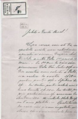 scrisoare - Mureșianu, Iacob; Iacob Mureșianu către fratele său, Aurel Mureșianu