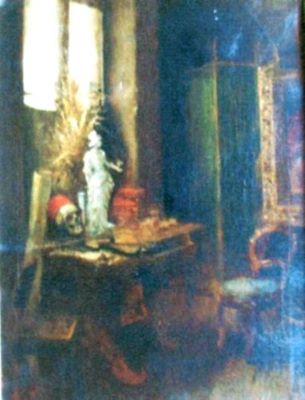 pictură - Makart, Hans; Interior