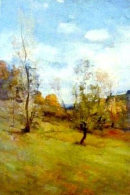 pictură - Grigorescu, Nicolae; Peisaj la Posada