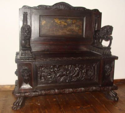 caseton; Cassapanca