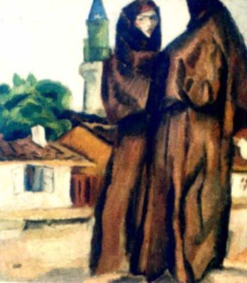 pictură - Iser, Iosif; Tătăroaice la Silistra