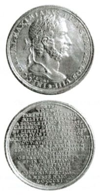 Medalie dedicată împăratului Galerius