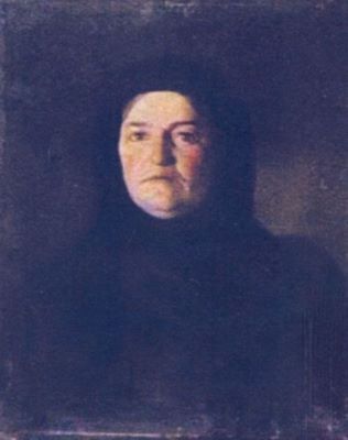pictură - Bucevschi, Epaminonda; Portret de femeie
