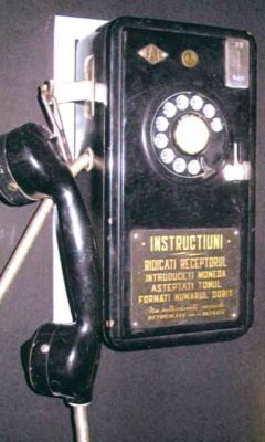 telefon automat cu jeton