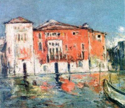 pictură - Petrașcu, Gheorghe; Peisaj din Veneția