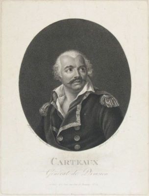 gravură - Tassaert, Jean Joseph François; (SC.); Boze; (DEL.); Jean; (EX.); Cartreaux, General de Division (Cartreaux general de divizie)