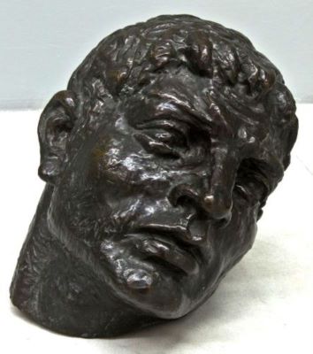 sculptură de interior; Sculptură decorativă - Caragea, Boris; Capul discobolului