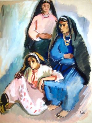 pictură - Iser, Iosif; Tătăroaice