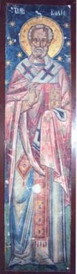 frescă - Dobromir zugrav; Sfântul Nicolae