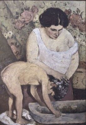 pictură - Luchian, Ștefan; Lăutul