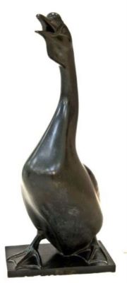 sculptură animalieră - Vasiliu Falti, Vasile; Gâsca