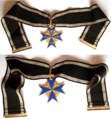 Gradul de Comandor al Ordinului prusian militar de merit „Pour le Merite”