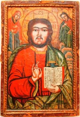 icoană - Marin Zugrav; Mica Deisis