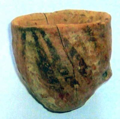 obiect miniatural; pahar miniatural