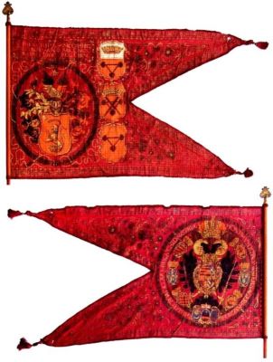 drapel; Steag al comitelui Andreas Teutsch