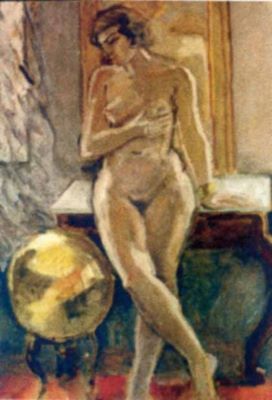 pictură - Pallady, Theodor; Nud (Melancolie)