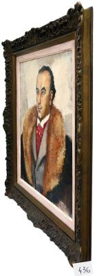 pictură - Rădulescu, Magdalena; Victor Eftimiu