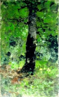 pictură - Grigorescu, Nicolae; Interior de pădure Barbizon