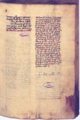 carte - Guilelmus Redonensis; Apparatus theologico-iuridicus in Summa Raymundi