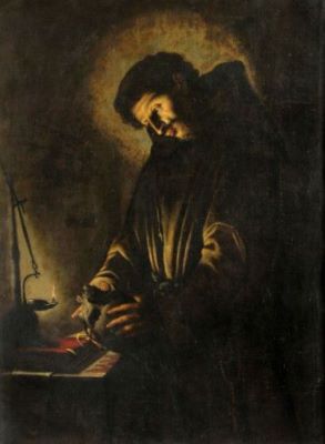 pictură - Vecchia, Pietro della; Sf. Francisc