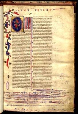 manuscris - Petrus Lombardus; Sententiarum libri quattuor