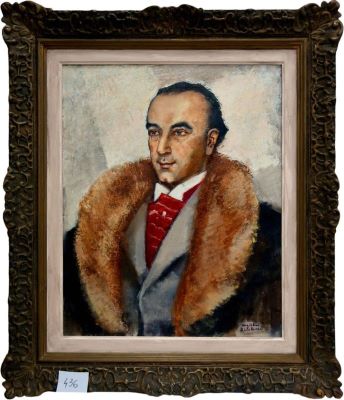 pictură - Rădulescu, Magdalena; Victor Eftimiu