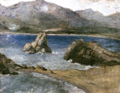 pictură - Pallady, Theodor; Elveția cu lac