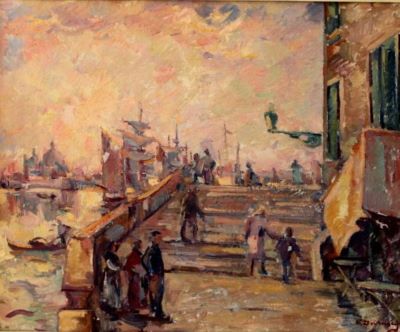 pictură - Dărăscu, Nicolae; Veneția