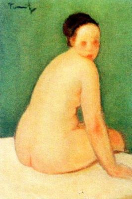 pictură - Tonitza, Nicolae; Nud - spate