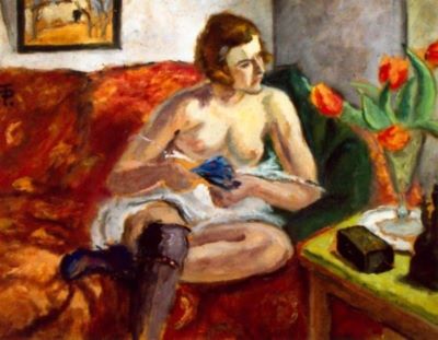 pictură - Pallady, Theodor; Interior cu femeie