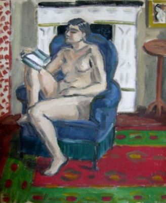 pictură - Pallady, Theodor; Nud în interior