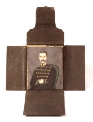 acuarelă - Stager; Colonelul Ziko Janos