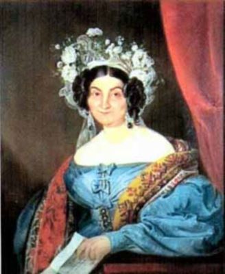 pictură - Schöefft, Joseph August; Caterina Ghica