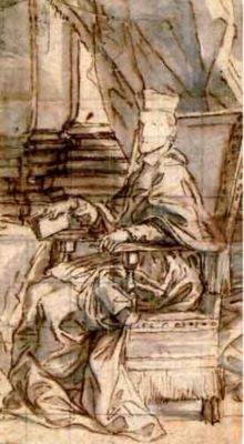 desen - Gauli, Giovanni Battista; Cardinalul Marco Galli