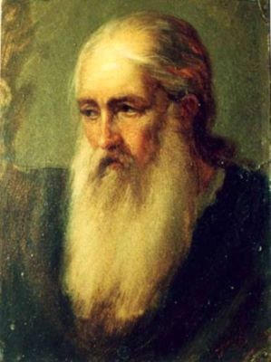 pictură - Tattarescu, Gheorghe; Monah bătrân