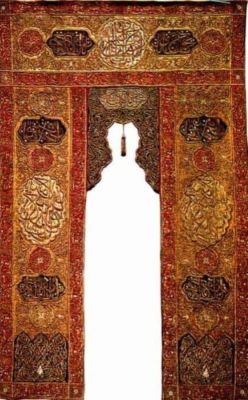 draperie de ușă de moschee