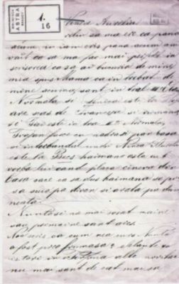 scrisoare - Mureșianu, Iacob; Informații despre activitatea sa
