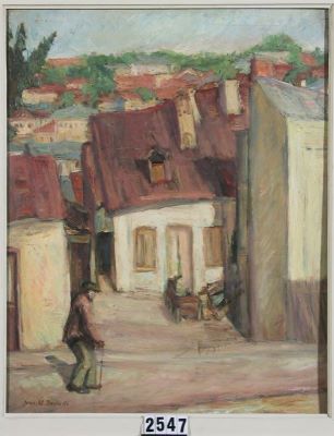 Pictură de șevalet - Steriadi, Jean Alexandru; Peisaj din Iași