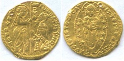 Steno, Michele; ducat venețian