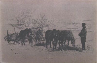 gravură - Aman, Theodor; Chirigiu