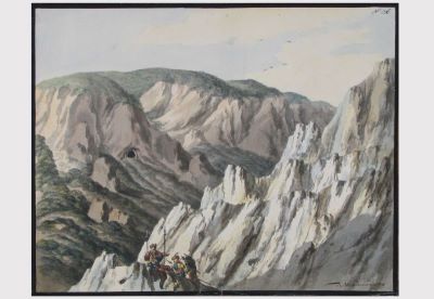 Acuarelă - Neuhauser, Franz; Cheile Turzii