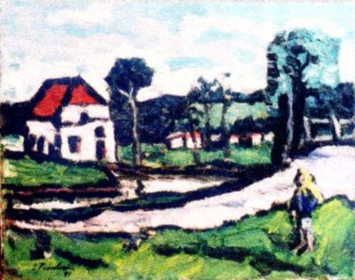 pictură - Țuculescu, Ion; Peisaj