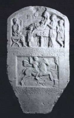 stelă; Funerară