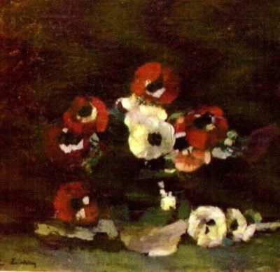 pictură - Luchian, Ștefan; Anemone